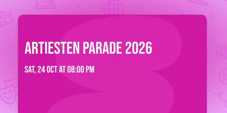 Artiesten Parade 2026 — muziek in Kerkrade